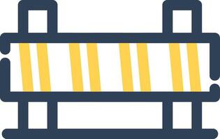 Barrier Creative Icon Design vector