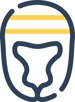 Helmet Creative Icon Design vector