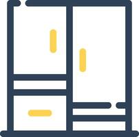 Wardrobe Creative Icon Design vector