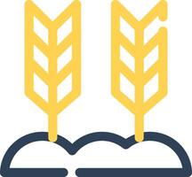 Wheat Creative Icon Design vector