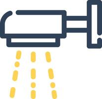 Shower Creative Icon Design vector