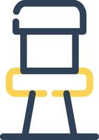 Chair Creative Icon Design vector