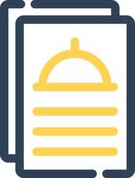 Menu Creative Icon Design vector