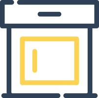 Cabinet Creative Icon Design vector