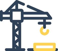 Crane Creative Icon Design vector