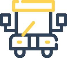 diseño de icono creativo de autobús escolar vector