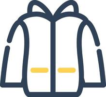 diseño de icono creativo de chaqueta vector