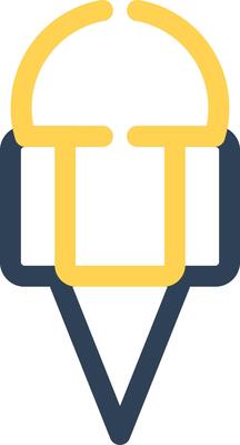 Ice Cream Creative Icon Design