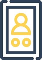 Phone Call Creative Icon Design vector