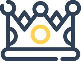 Crown Creative Icon Design vector