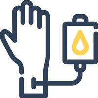 Transfusion Creative Icon Design vector