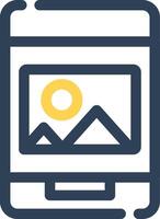 Picture Creative Icon Design vector