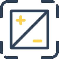 Exposure Creative Icon Design vector