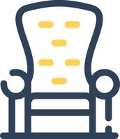 Throne Creative Icon Design vector