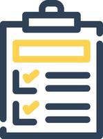 Checklist Creative Icon Design vector