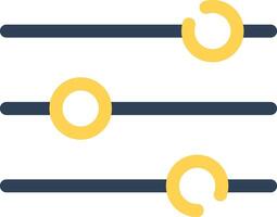 Adjust Creative Icon Design vector