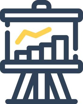 diseño de icono creativo de análisis vector