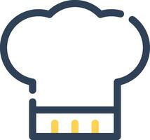 Chef Hat Creative Icon Design vector