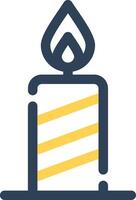 Candle Creative Icon Design vector