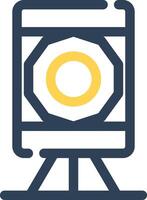 Theodolite Creative Icon Design vector