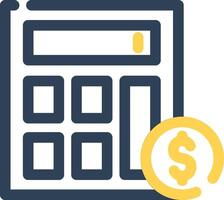 Accountant Creative Icon Design vector