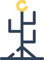 Clothes Stand Creative Icon Design vector