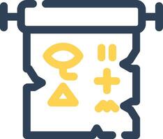 Hieroglyph Creative Icon Design vector