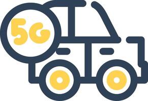 Smart Car Creative Icon Design vector