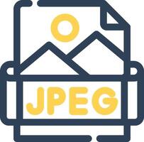 Jpeg Creative Icon Design vector