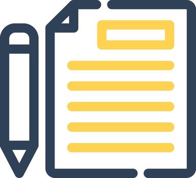 Script Creative Icon Design vector