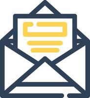 Open Email Creative Icon Design vector