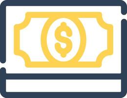 Banknotes Creative Icon Design vector