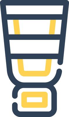 Sunscreen Creative Icon Design