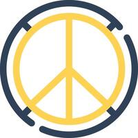 Peace Creative Icon Design vector