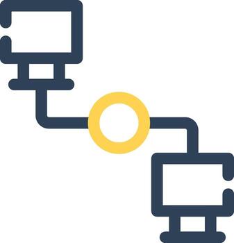 Unstructured Data Creative Icon Design vector