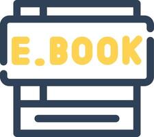 Ebooks Creative Icon Design vector