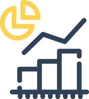 Statistical Analysis Creative Icon Design vector
