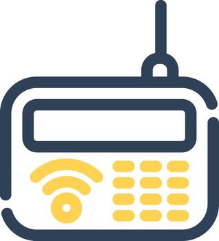 intercomunicador creativo icono diseño vector