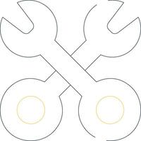 Glyph Red Color icons design vector