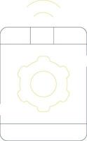 Smart Setting Creative Icon Design vector