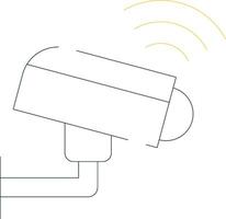 Smart CCTV Creative Icon Design vector