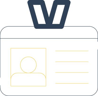 License Creative Icon Design