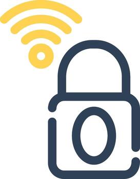 Smart Lock Creative Icon Design vector