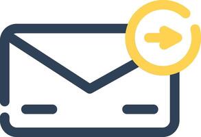 Forward Creative Icon Design vector