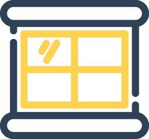 Window Creative Icon Design vector