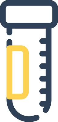 Test Tube Creative Icon Design