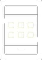 Task Organization App Creative Icon Design vector