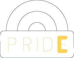 Pride Creative Icon Design vector