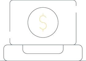 Online Edition Creative Icon Design vector