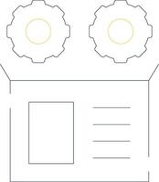 Procedure Package Creative Icon Design vector